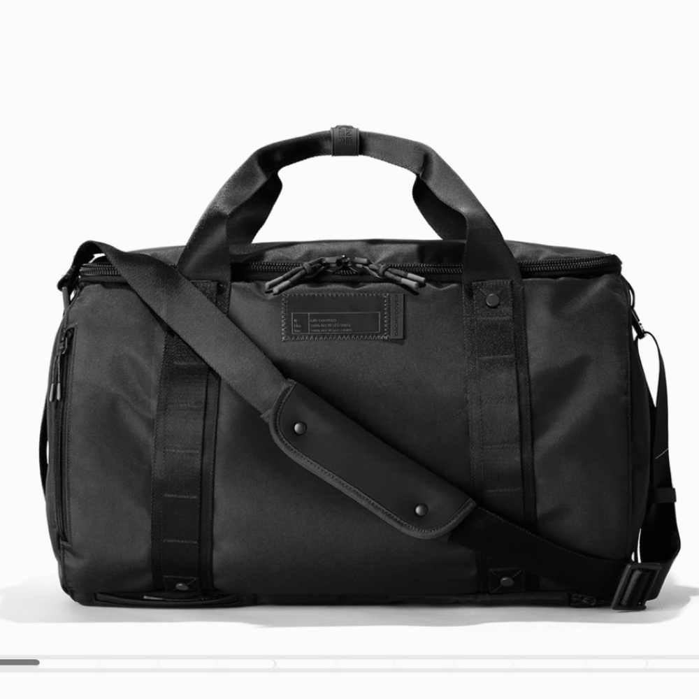 Dagne Dover DENVER CONVERTIBLE DUFFLE $325 Black EUC